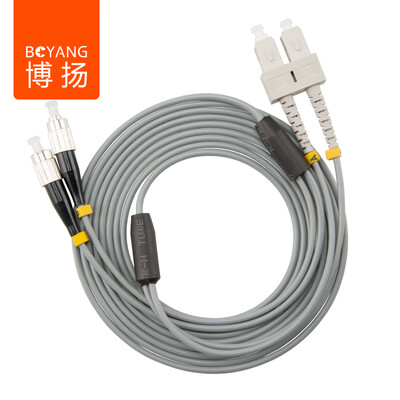 

Bo Yang (BOYANG) BY-K5332MM carrier-grade armored fiber jumpers 5 meters FC-FC (multi-mode dual-core)