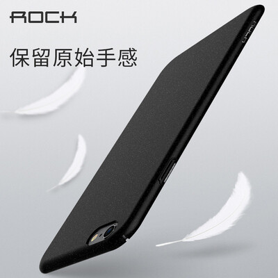 

Locke ROCK iphone6s phone shell protective cover Apple 6 slim hard shell nude series all-inclusive mobile phone sets star black