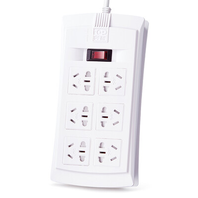 

Breakthrough TOP New National Standard Outlet 1 Control 6-bit 3m Anti-overload D1K62 3m
