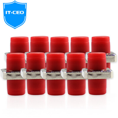 

IT-CEO Y2FC-10 Telecom FC-FC (10 шт.) Simplex Singlemode Adapter Волоконно-оптическая сеть Перемычка Кабельный соединительный фланец ODF Распределительная рамка Волоконно-оптическое волокно