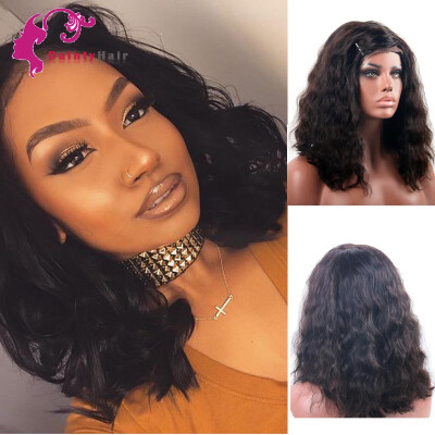 

Udainty Hair 8A Peruvian 360 Lace Frontal Bob Wigs Natural Wave 360 Lace Frontal Wigs With Baby Hair For Americans Black Women