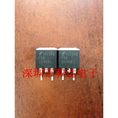 

FQB26N06L
