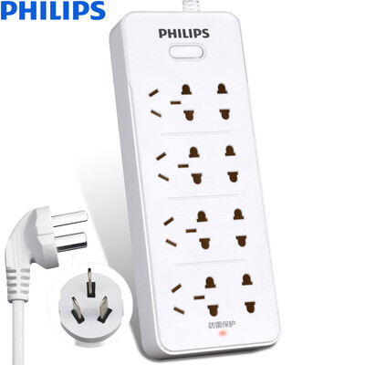 

Philips (PHILIPS) SPS3621S / 93 шесть молнии перенапряжения 1,8 м смарт-розетка полосковой линии платы / монтажная плата / сопротивление полосы