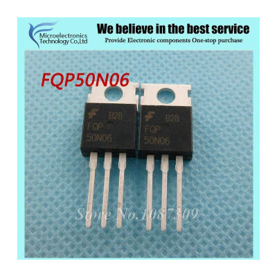 

10pcs free shipping FQP50N06 50N06 MOSFET TO-220 N-CH 60V 50A new original