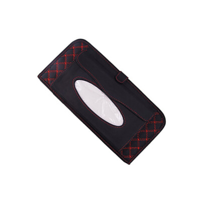 

Huashi multifunctional car CD clip sun visor set car supplies car CD package CD package disc package storage bag box car disc clip fashion black red