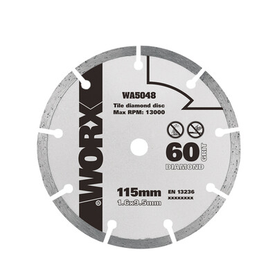 

WORX Mini Circular Saws 115mm Diamond Saw Blades WA5048 Cutting Tiles Household Hardware Power Tools WX429 Chainsaw