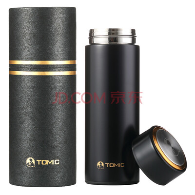 

TOMIC insulation Cup male silver liner silver cup stainless steel cup cup cup 1BBS1239 black