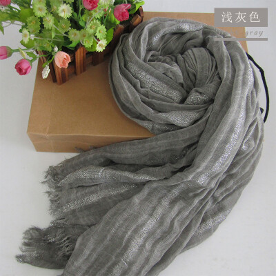 

Genuine Orangefox Silver Striped Scarf