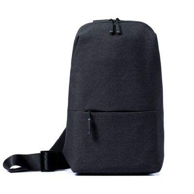 

Millet Mi Multi-Function Urban Casual Chest Bag Dark Gray Shoulder Bag Can Be Put Into A 7-Inch Tablet