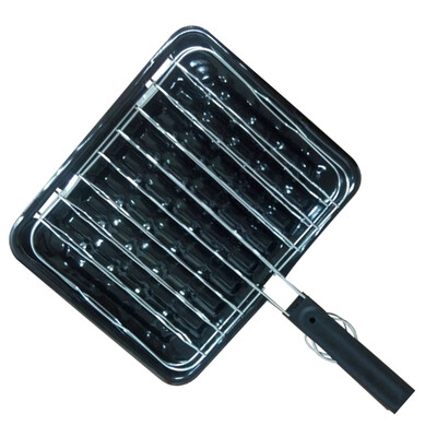 

Core porcelain XINCI enamel fish dish outdoor household barbecue tool accessories grill fish net grip grill fish grip vegetable grip grill