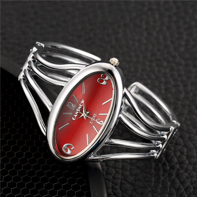 

2017 Popular Casual Luxury Brand Women Bracelet Quartz Watch Unisex Ladies Dress Wristwatch Hot Sell Luxury Silver Bangle
