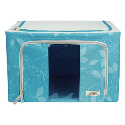 

Lock Lock LOCKLOCK Storage Box U-shaped Barnacle Box Leaves Picture 58L LLB5158B