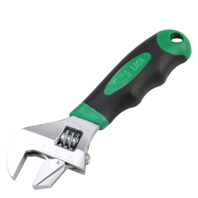 

LAOA Non-slip Short Hand Adjustable Wrench 8 &quotOpen Wrench LA313108
