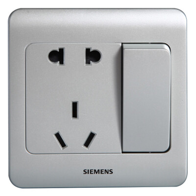 

Siemens (SIEMENS) 5UB01081CC122 switch socket vision five holes with switch socket (color silver)