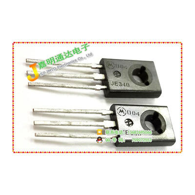 

Free shipping 10pcslot MJE340G MJE340 NPN TO-126 new original