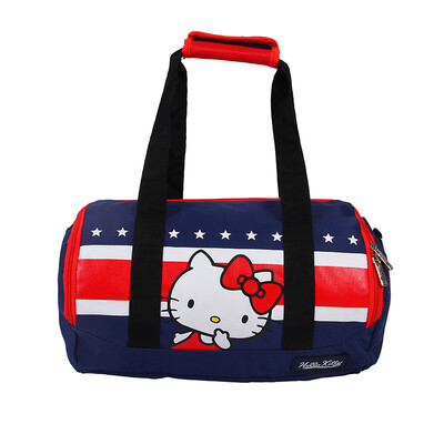

Hello Kitty HELLO KITTY sports fitness can be messenger handbag outdoor shoulder drum bag H64531 treasure blue
