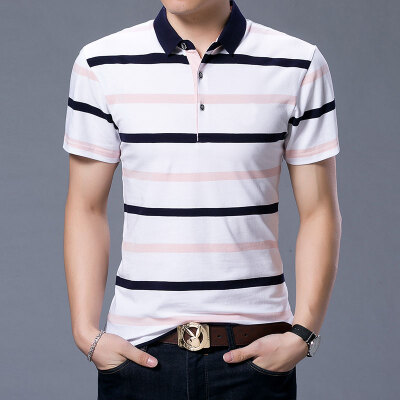 

Jeeploud man’s comfortable striped T-shirt 17001D1709