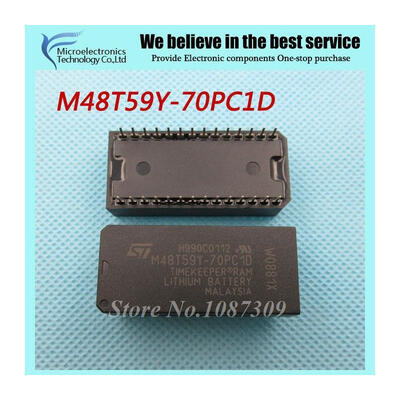 

5PCS free shipping M48T59Y-70PC1D M48T59Y M48T59Y-70 Real Time Clock 64K (8Kx8) 70ns new original