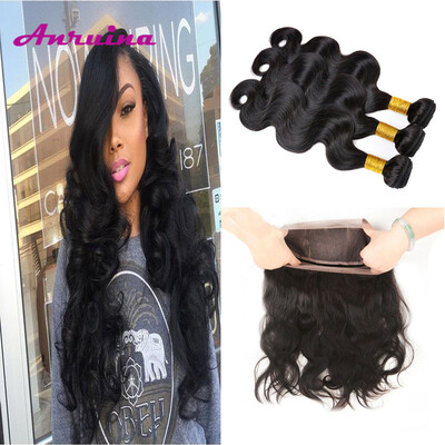 

brazilian body wave human hair 360 Lace Frontal with bundles remy human hair bundles with closure360 lace frontal wholesale price