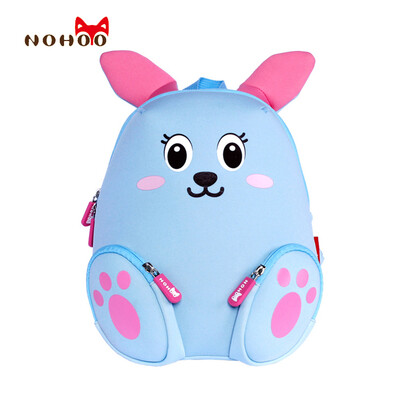 

NOHOO Little Kids Childrens School Bags Backpacks 3D Cartoon Rabbit Small Backpacks Toddler Baby Girls School Bags for 2-4 Years
