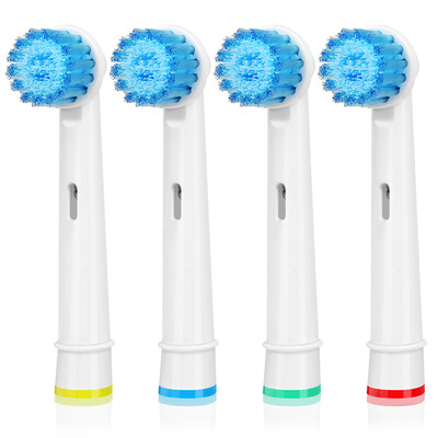 

Jia Pei electric toothbrush head EB17-4 applicable Braun Ou Le B D12 / D16 / D20 / D34 / D36 soft sensitive type 4 package