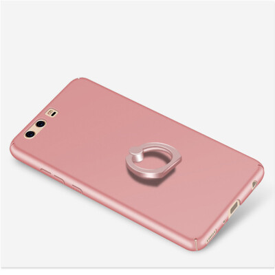 

Phone Case For Huawei P10 Plus Ultra Thin Slim Cover Simple PC Back Ring Holder 360°Rotation Protection For Huawei P10 Plus