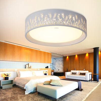 

NVC led ceiling light simple modern atmosphere study light dimming round restaurant room bedroom light 18W remote control dimming