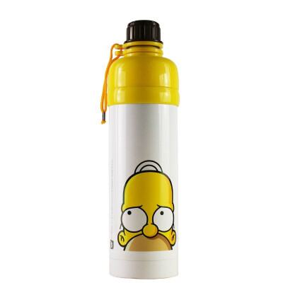 

【Jingdong Supermarket】 Ai Mengduo (meal magic division produced) stainless steel vacuum insulation Cup cold sports bottle 500ml yellow EAHP-500-YE