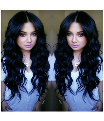 

100% Malaysian Hair Loose Wave Glueless Full Lace Wig For Black Women