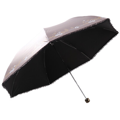 

Jingdong [супермаркет] рай зонтик черный цвет полиэфирной пластиковые пастырской прогулки карандаш зонтик сложенный зонтик желто-33015E