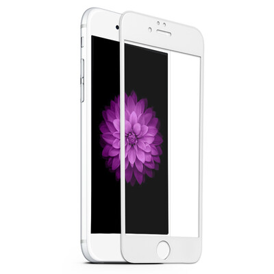 

【Mobile Case Shell Three-piece】 Sendi Apple 6 / 6s Phone Case Shell Case iPhone6 ​​/ 6s Hard Shell Black TPU Transparent Soft Shell Full Screen Tempered White