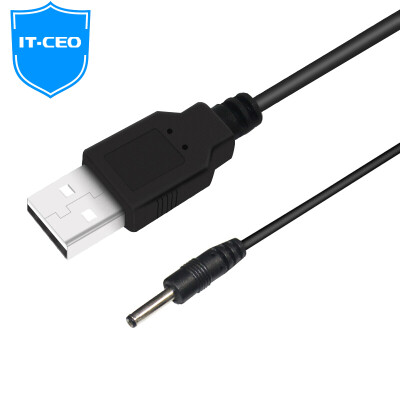 

IT-CEO Y1DC-1 USB to DC Diameter 25X07mm Charging Line 12m Length Applicable Newman M7 G17 g27 T9 T10 V9 S97 T3 Tablet PC Black