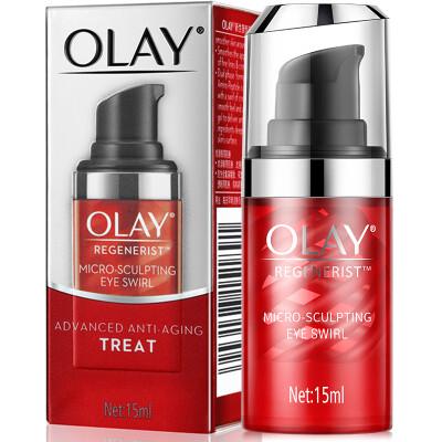 

Olay Olay eye cream new plastic Yan Jin pure series 15ml dilute the fine lines to lift the compact packaging old&new random sent