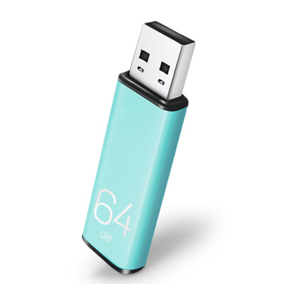 

OV U-color 64G USB2.0 metal U disk ice blue