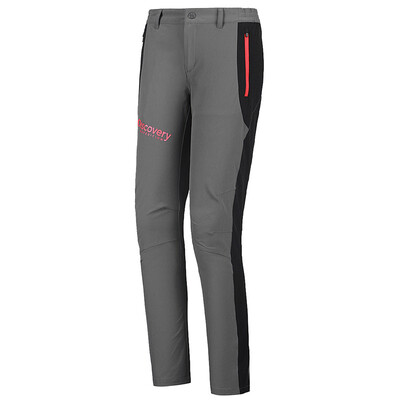 

Discovery outdoor spring&summer couple men casual wear-resistant quick-drying pants stretch breathable climbing pants DAMF81262 possession blue black M