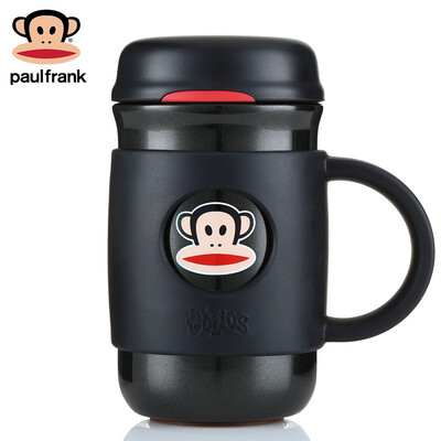 

Bust Monkey (Paul Frank) Кубок изоляции Купальник для делового бизнеса Кубок для бизнеса Кубок с чашкой с ручкой 340 мл Hyun Black PFD005