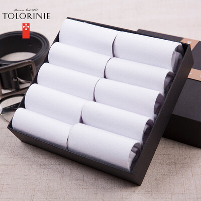 

TOLORINIE casual socks combed cotton business socks male summer cotton socks thin section in the tube socks 10 double K7495D0711 white