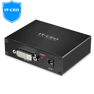 

IT-CEO Y3HD Преобразователь HDMI в DVI с 3,5-миллиметровым аудио- или волоконно-оптическим выходом на DVI-интерфейс Разъем HD-кабеля черный