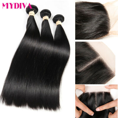 

Brazilian Virgin Hair With Closure 8A Brazilian Lace Closure Rosa Hair Product Brazilian Virgin Human Hair Straight With Closure