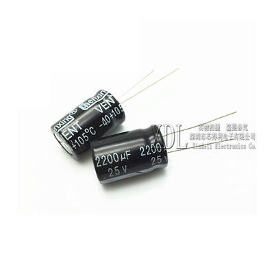 

10pcslot 25V2200UF 1321mm 25V 2200UF 1321 Electrolytic capacitor new original free shipping