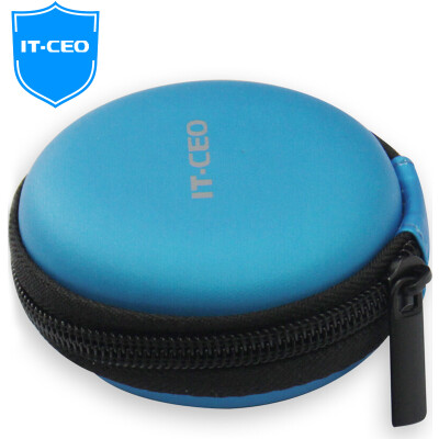 

IT-CEO V320-B Headset Storage Box Headset Protection Kit Headset Case Change Case / Storage Bag Data Cable Receiver / Protective Case Cable Box Digital Pack Blue