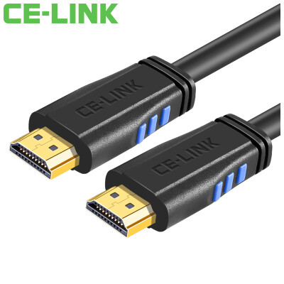 

CE-LINK HDMI cable 15 meters digital high-definition line version 20 computer HDTV monitor projector line support 3D4K 2K 24K gold-plated black 1809