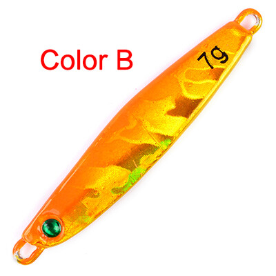 

1PC Fishing Lure Lead 7g Lead Fish No Hook 5 Color Fishing Bait Кастинг Приманка Рыбалка Снасти