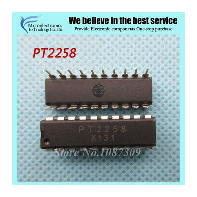 

5pcs free shipping PT2258 DIP-20 Six channel volume control IC new original