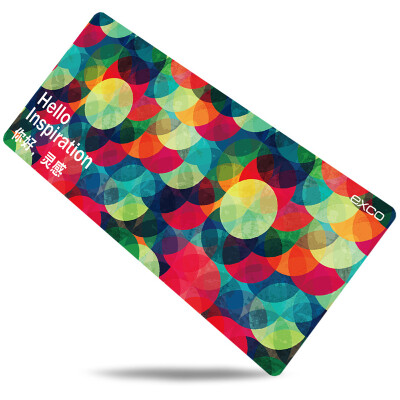 

Should be suitable for you cool EXCO Hello mouse pad mouse pad game fashion gaming oversized large office home creative large-size version of the end of non-slip bottom slip STY17002 XL