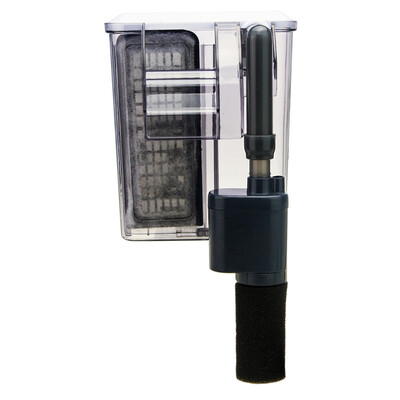 

Oval Natural Fish Tank Filter Ultra Silent Aquarium Filter Ultra-thin Wall-Mounted Filter External Waterfall Filter D-102