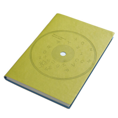 

Letter hair TRNFA HJ-C331 permanent color system Apple green leather noodles A5 fashion business notebook simple horizontal line creative office notebook