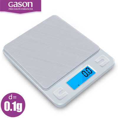 

GASON Z1 Kitchen scales Mini pocket portable stainless steel precision jewelry electronic Balance weight gold grams 3000gx01g