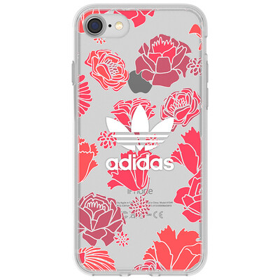 

adidas 26333 Adidas Apple 7 Transparent Embossed Print Phone Case Mobile Phone Case Backpack for Apple iphone8 47 inch red