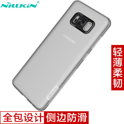 

Нил Gold (NILLKIN) Samsung S8 ТПУ прозрачный мягкий чехол / защитная крышка / мобильный телефон устанавливает белый